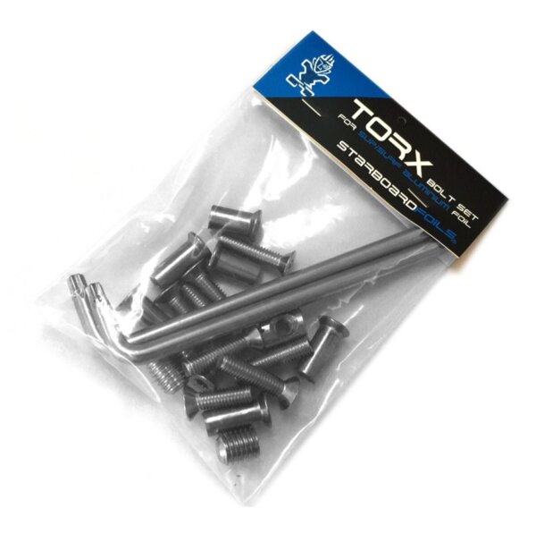 Starboard bolts and nuts wind foil set