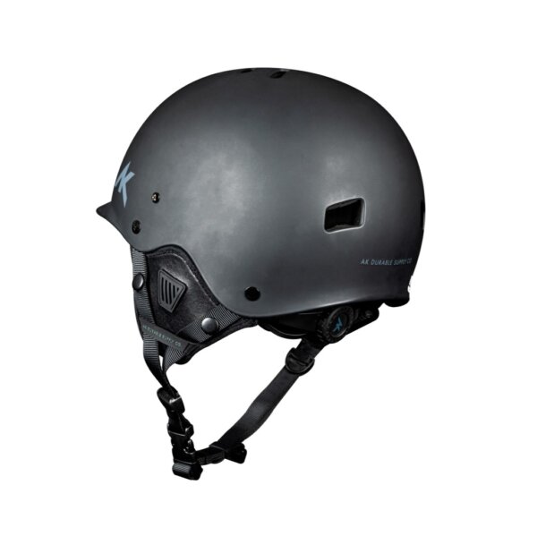 AK rio helmet black back