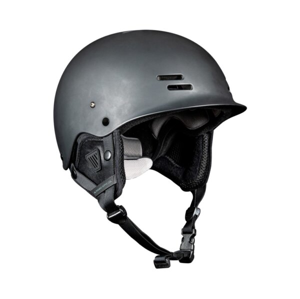 AK rio helmet black front
