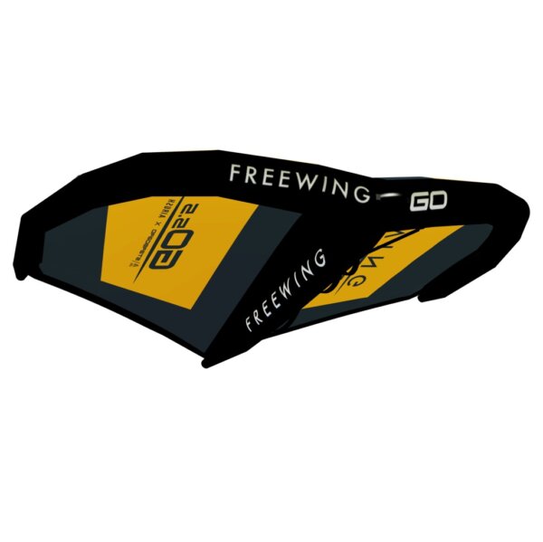 Starboard X Airush Freewing Go yellow grey