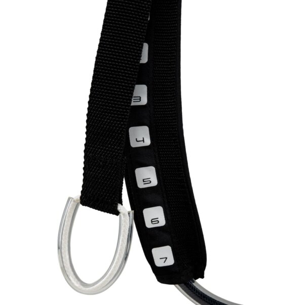 Unifiber harness lines vario stainless steel-adjustment leash