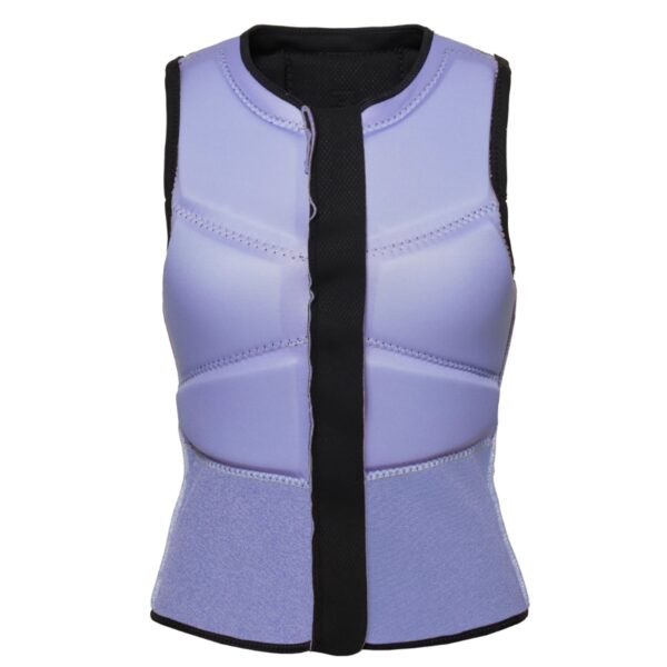 Mystic impact vest women Ruby purple front