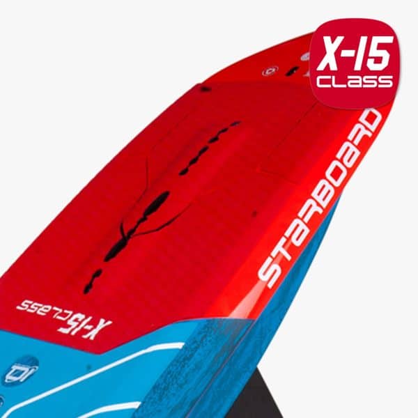 Starboard X 15 board standing area