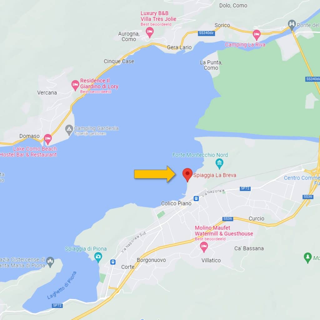 Maps Lake Como