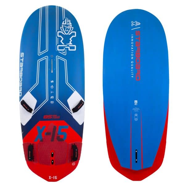 Starboard X 15 slalom foil top and bottom