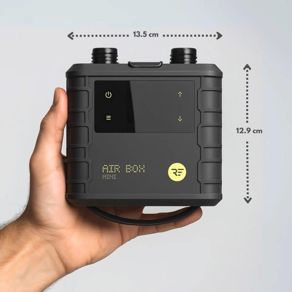 Ride enigine air box mini pomp sizes