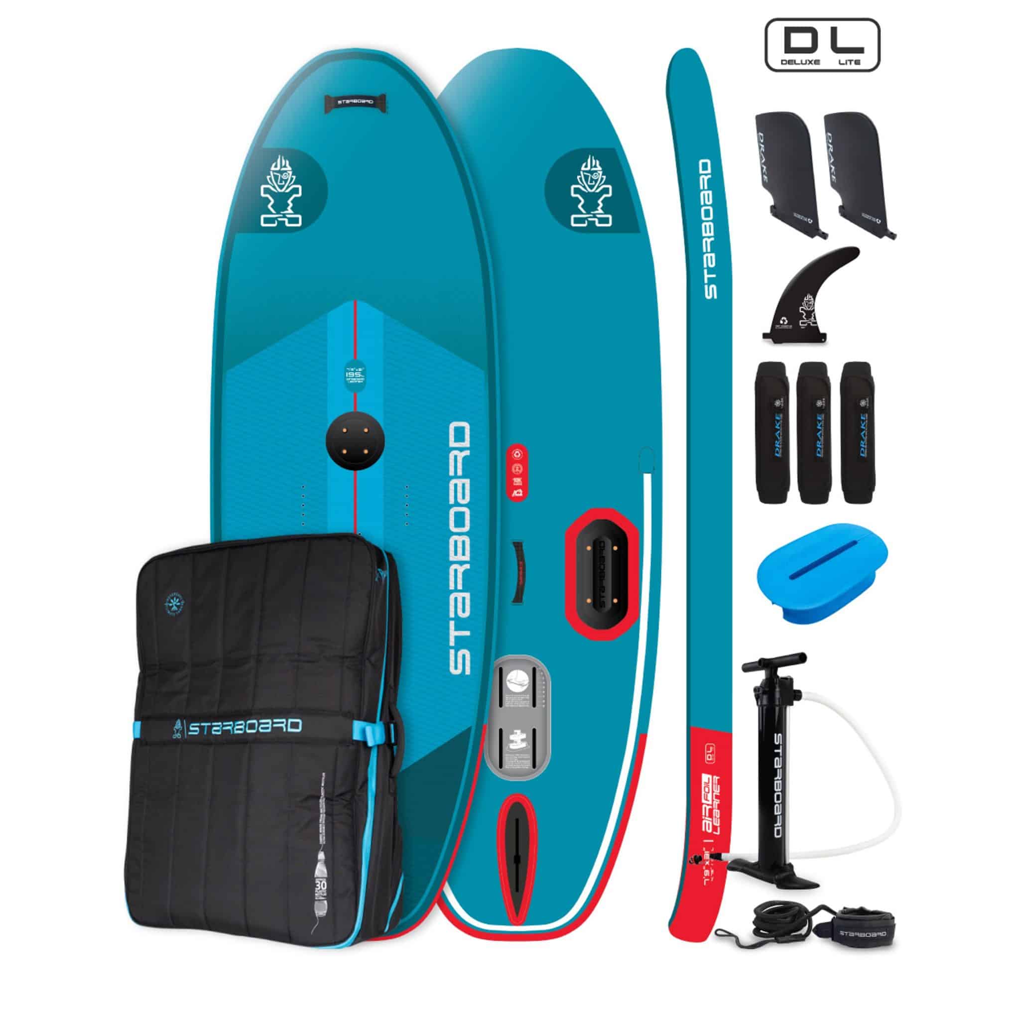 Starboard Inflatable Wingfoil Board Learner Full Package