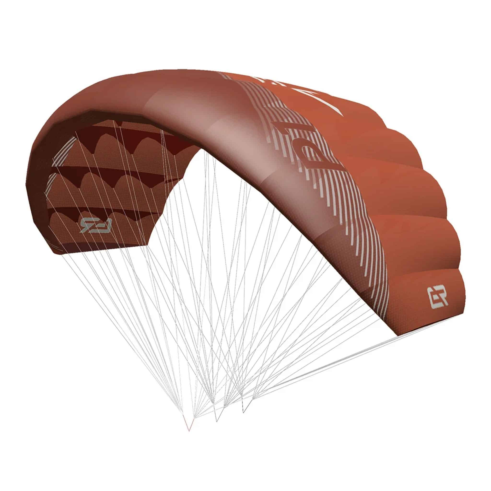 Aeryn parawing pock P1 coral red front